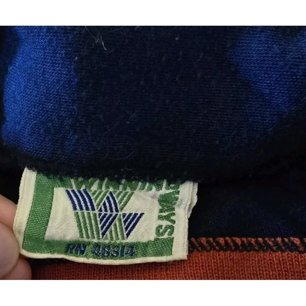 1970s 80s Vintage‎ Winning Ways Full Zip Track Jacket Mens XL Blue Japan